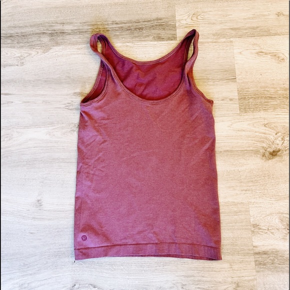 lululemon athletica Tops - NWOT LULULEMON Mauve Purple Stretchy Workout Tank Top